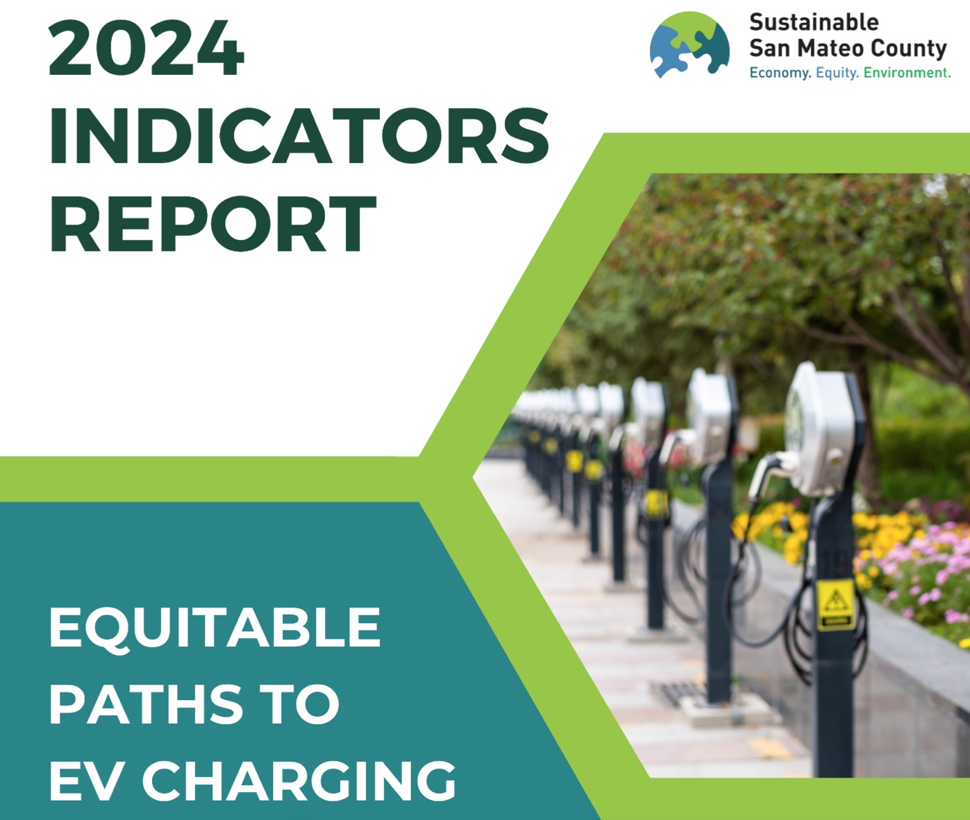 Cover of the 2024 Sustainable San Mateo County Report