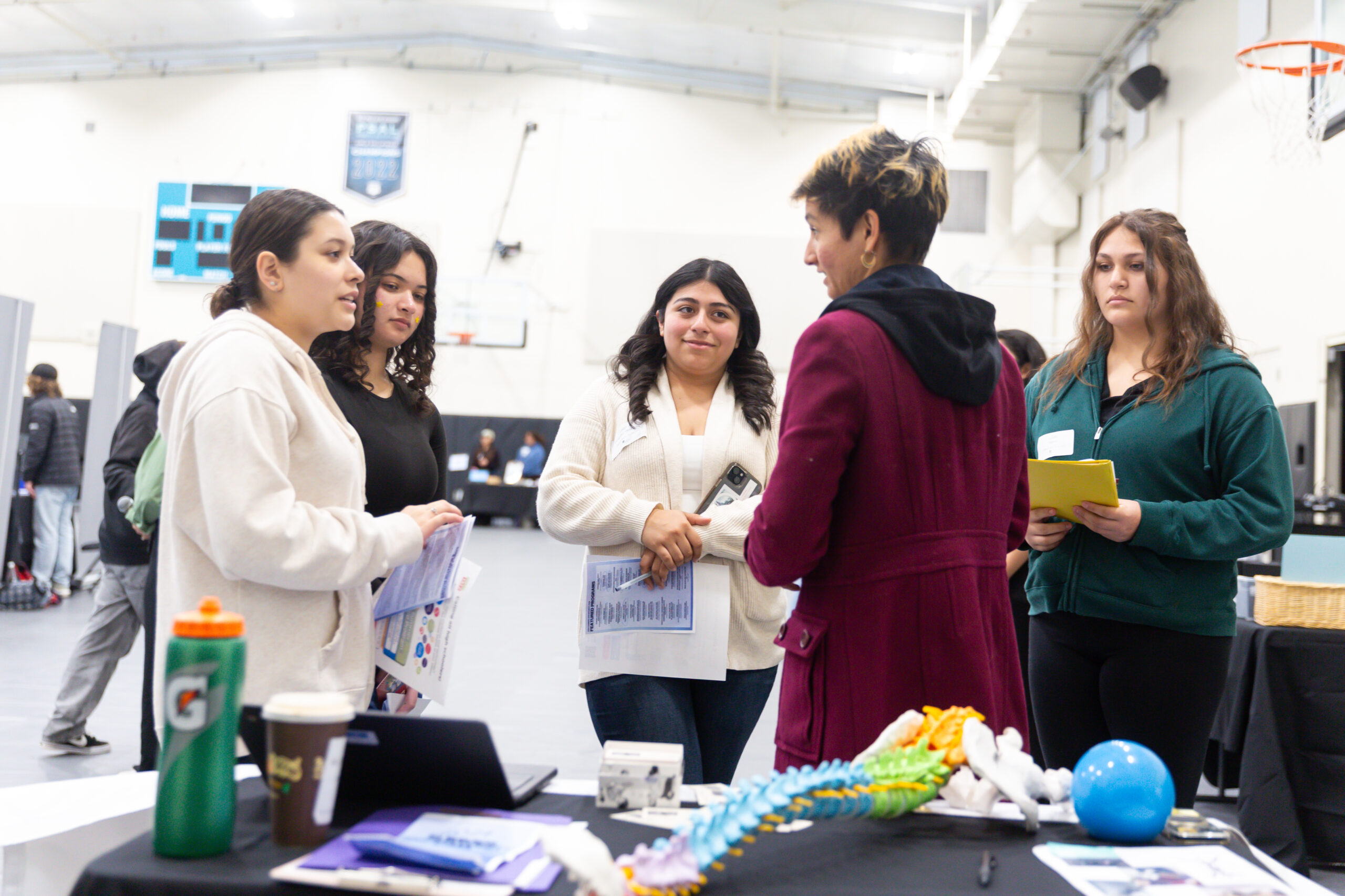 Photo of Volunteers - Peninsula Bridge Career Fair