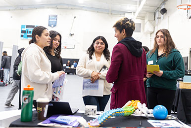 Photo of Volunteers - Peninsula Bridge Career Fair