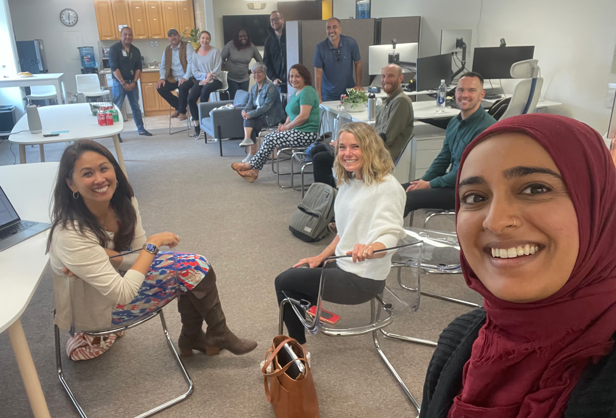 Photo of Diverse people in an office Children's Health Council